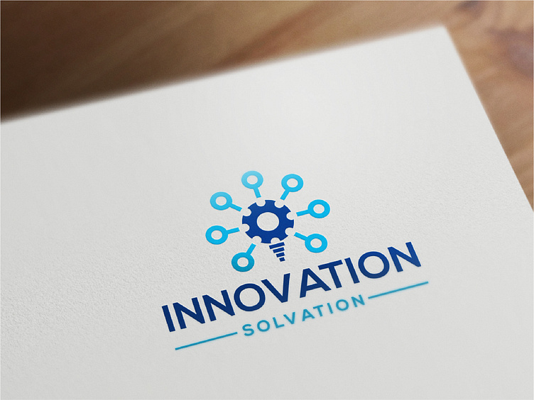 Innovation Solvation Logo Design by Mst jemi on Dribbble