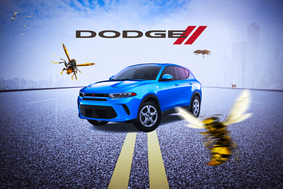 2023 Dodge Hornet Promo 🐝 app branding car design dodge dodgehornet graphic design hornet illustration logo promo promotion suv truck typography ui ux vector vehicle