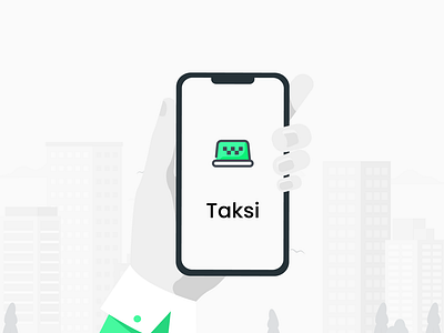 Taksi - Ride Hailing App android app design gps ios map material design material you mobile ride share taxi uber ui uiux