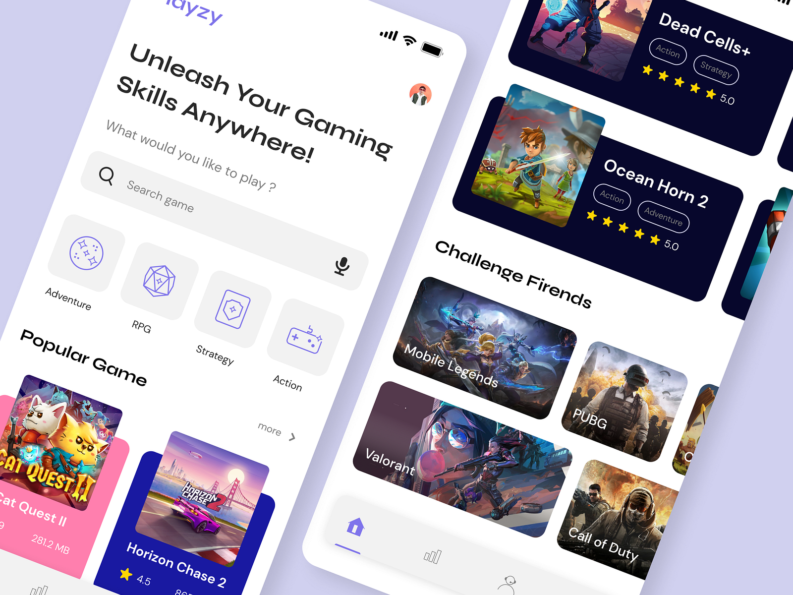 Distribution Game Platform App by Riga Feraldi Al Hakim on Dribbble