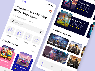 Distribution Game Platform App dailyui design ui design ux design