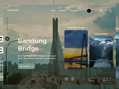 Bandung Web Design app appdesign bandung branding bridge design illustration indonesia java landing page logo ui uidesign uiux ux uxdesign web web design website website design