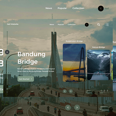 Bandung Web Design app appdesign bandung branding bridge design illustration indonesia java landing page logo ui uidesign uiux ux uxdesign web web design website website design