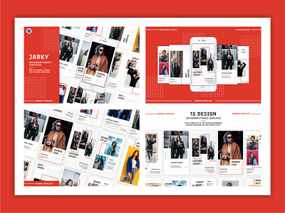 Jarky Instagram Stories Template