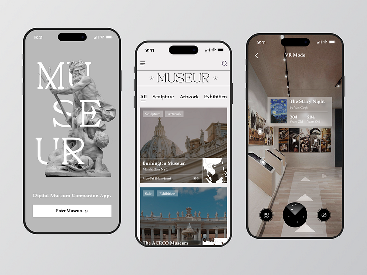 Museur Museum Mobile App by Fandit Giovani® for Odama on Dribbble