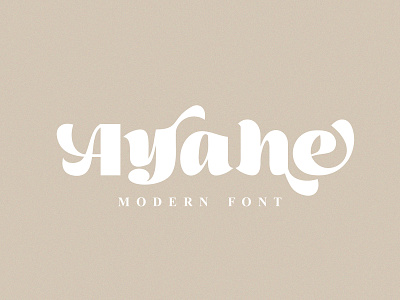 Ayahe Font handwritten