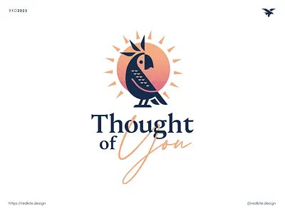 Thought of You - Final Logo & Branding Concept brand identity brand identity design branding branding design graphic design illustration logo packaging design