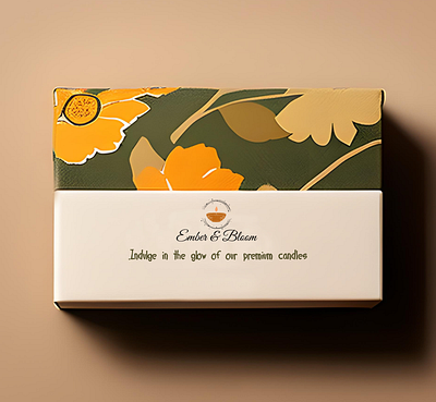 Creative Candle Box Packaging 3d box branding candlepackaging custombrandpackaging design ecofriendlymaterials elegantdesign graphic design illustration logo minimalist packaging premiumquality sustainablepackaging
