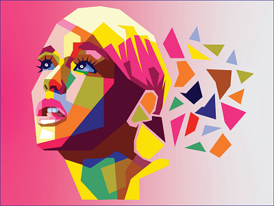 #polyart banner branding design graphic design illustration polyart social media vector
