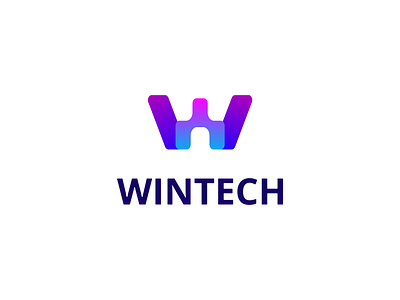 Wintech logo design - Technology logo - w letter logo design app logo branding initial logo initial logo design letter logo logo logo design startup logo startup technology logo tech tech logo mark technology technology logo w letter w letter logo w logo w logo mark wintech wintech logo wintech technology logo