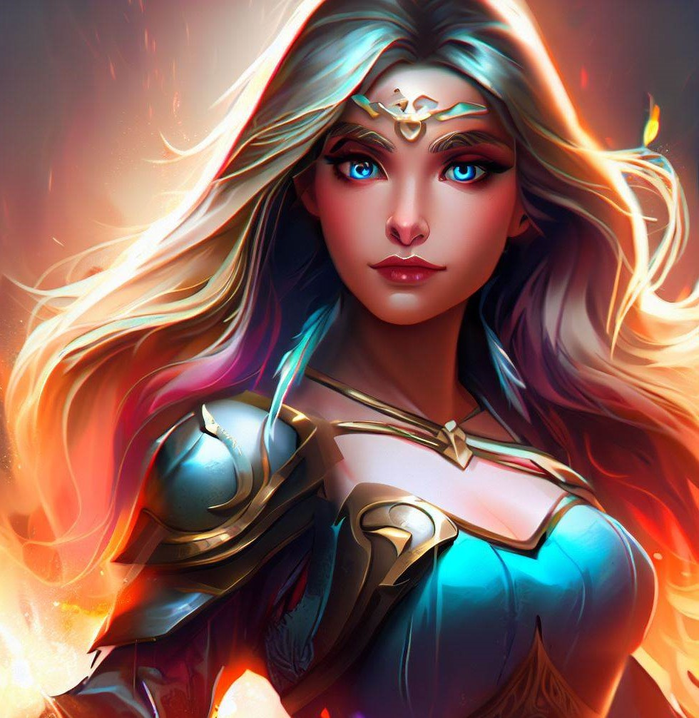 Epic Female Character By Edgar Silver On Dribbble