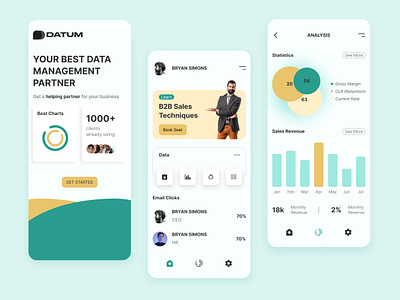 DATUM android app branding cms dashboard expense figma logo mobile pos product ui ux vector
