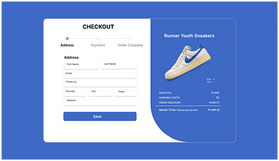 Checkout Page Design checkout page design payment page payment ui ui ux