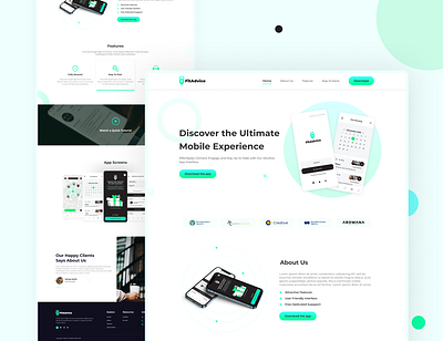 SAAS App Landing Page UI Design app landing page app landing page ui figma homepage interaction design landing page landing page design landing page ui design landingpage saas landing page ui ui design uiux web design website website design website project website ui design