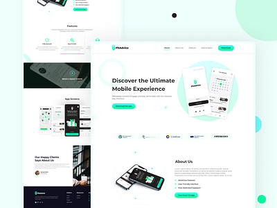 SAAS App Landing Page UI Design app landing page app landing page ui figma homepage interaction design landing page landing page design landing page ui design landingpage saas landing page ui ui design uiux web design website website design website project website ui design