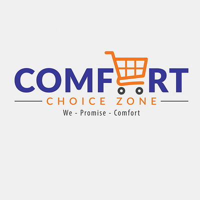 Comfort Choice Zone design graphic design lattermark logo logo design wordmark wordmark logo