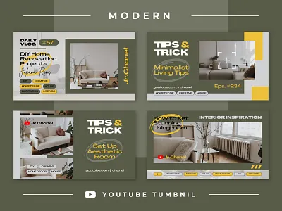 Modern Interior Design Youtube Tumbnil decor design home house interior layout template tumbnil