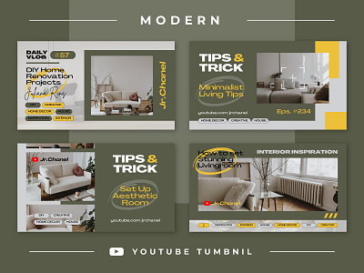 Modern Interior Design Youtube Tumbnil decor design home house interior layout template tumbnil
