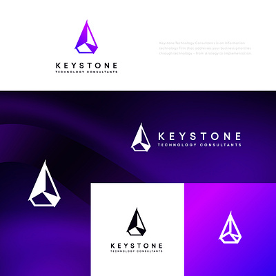 New Logo - Keystone Technology branding business card design graphic design illustration logo minimal ui ux vector