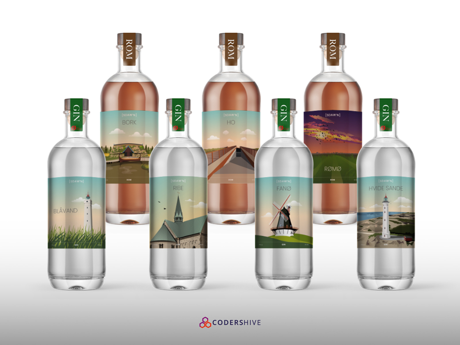 Label Design Illustrations bottle design bottle label branding design drawing graphic design illustration label design liquor label logo vector