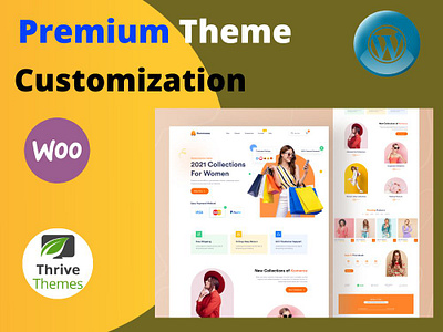 You will get a customized premium theme using Elementor Pro blog website businesswebsite customization ecommerce elementorlanding installwordpress responsivewebsite squeezepage themeforest themewordpress woocommerce wordpress wordpresslanding wordpresstheme wordpresswebsite