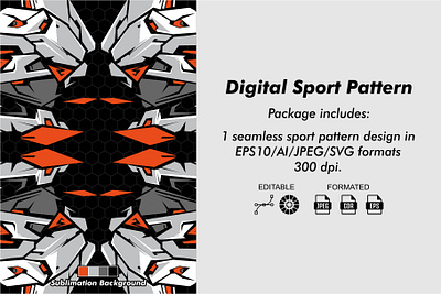 Digital Sport Pattern #002 jersey