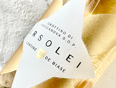 Ursolei label design bottle design graphic design label logo packaging paper wine