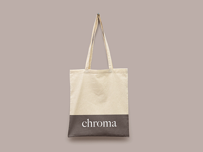 Chroma bag design branding graphic design illustration logo minimal minimalism vector