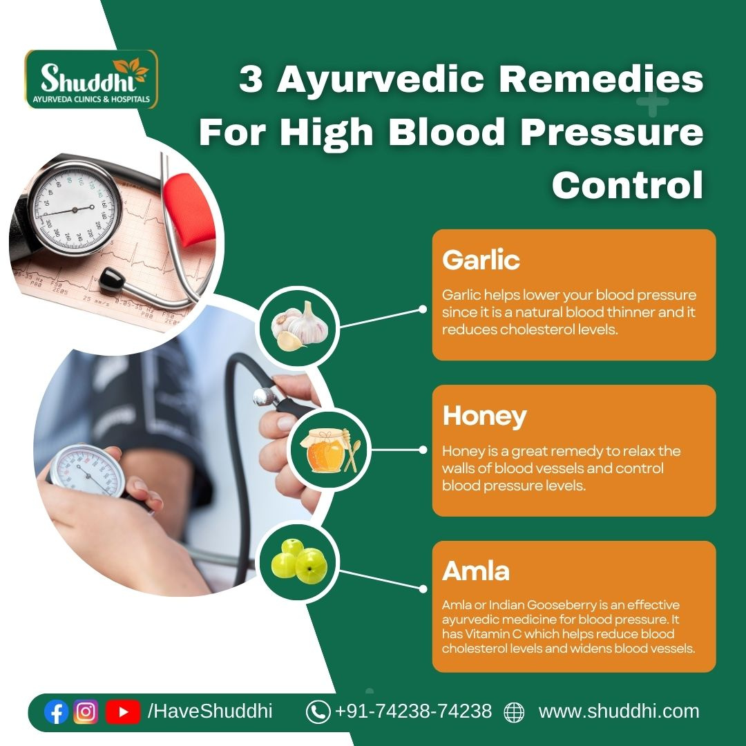 Best Ayurvedic Treatment for Blood Pressure by Shuddhi Clinics on Dribbble