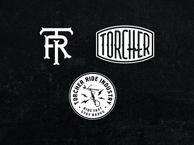 Design Pack Torcher Ride Industry blue collar branding customlettering design bundle garage graphic design hand handdrawn handlettering illustration industry iron work lettering logo logo pack ride torcher typography vintagedesign welding