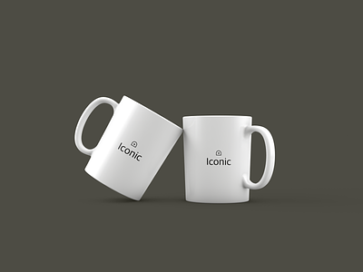 Iconic cups design branding graphic design illustration logo vector