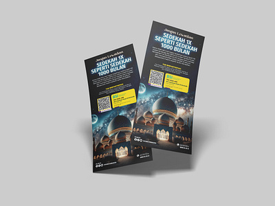 Charity Flyer for Yayasan Ihya Ul Ummah branding brochure flyer graphic design muslim poster ui