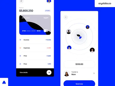 Mobile App design - Bank finance app animation app app design mobile application application bank bank app bank mobile app clean mobile app finance finance app interaction mobile mobile bank mobile design mobile interactions mobile ui mobile ui designer motion graphics ui