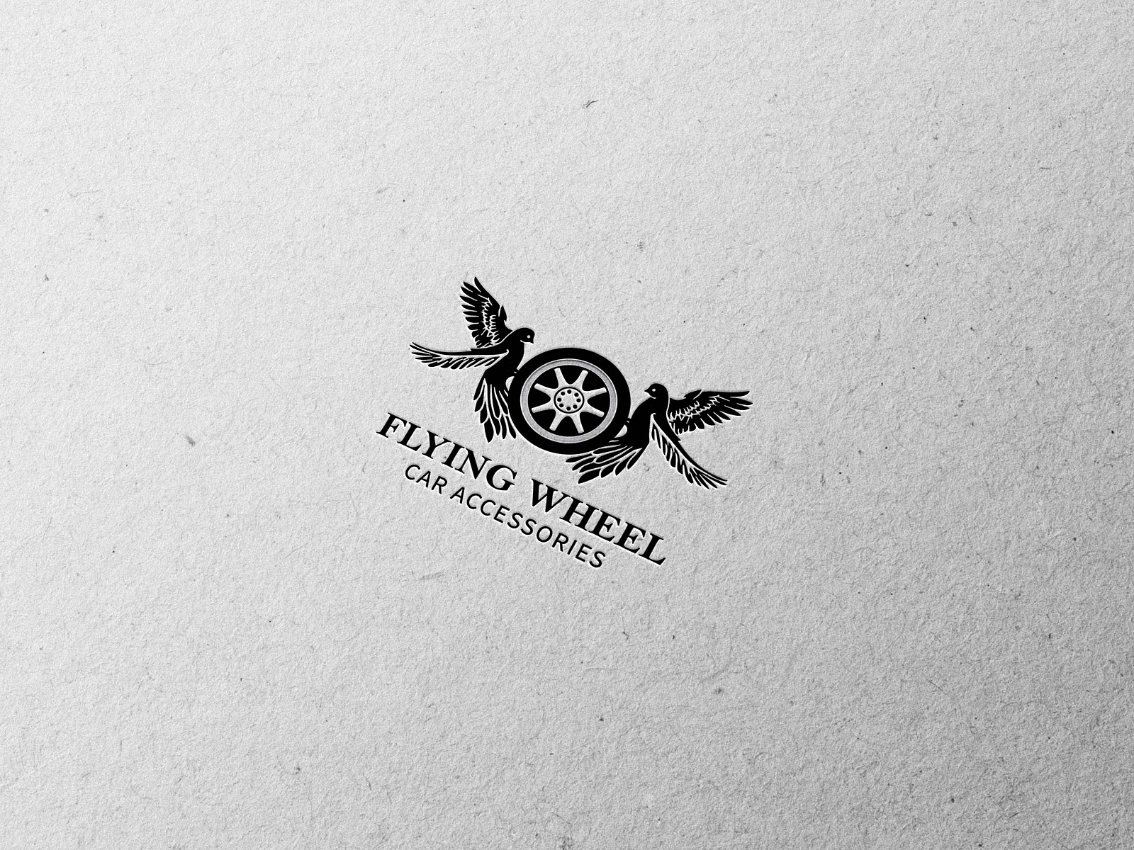 Flying Wheel Logo Design by Chan Soe on Dribbble