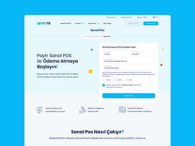 PayTR UI/UX Design design finance ui