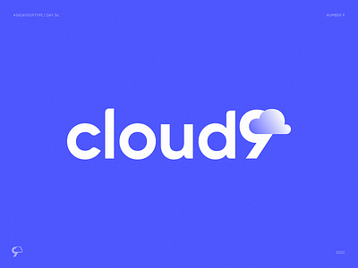 Number 9 for "Cloud 9". 36 Days of Type. Day 36 36 days of type 9 blockchain blur branding cloud devops glass gradient hosting icon identity infrastructure lettering logo matte number storage tech unused