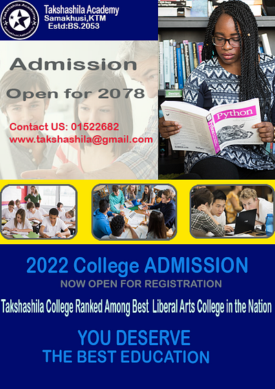 College Admission Open Banner