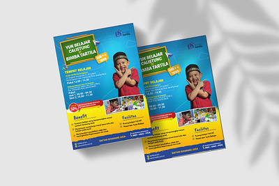 Poster Penerimaan Siswa Baru ECIEC tartila brochure design flyer graphic design muslim poster