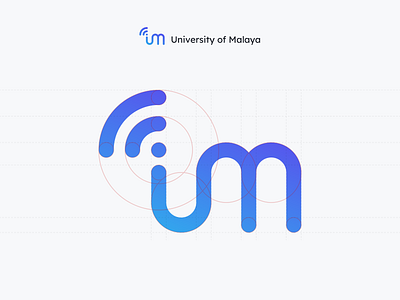 UM Logo Design app branding design logo mobile app mobile ui ui