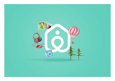 Online Booking Logo booking branding graphic design logo