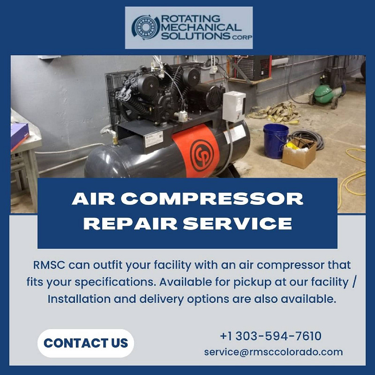 Air Compressor Repair Service by Rotating Mechanical Soltiouns Corp on