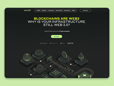 Blockchain Web3 Web Design app blockchain design branding design graphic design illustration logo typography ui ux vector web web design web3 web3 design