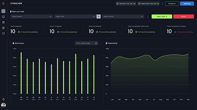 Task Management Software task management ui design ux design