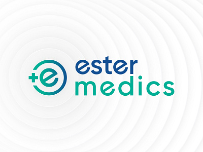 ester medics - Logo Design brand brandicon branding codeappan colour design designer gradient graphic design idcard letterhead lettermark logo logo design medical medics notepad shop vccard vector