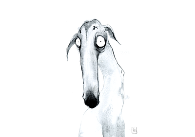longdoggy🖤 animals black blackandwhite blackwhite bw cute digital art digital illustration dog funny illustration longdog pets watercolor