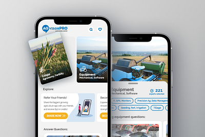 Agriculture APP UIUX app design product ui ux