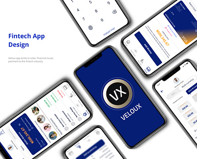 Fintech App design figma fintech high fidelity logo mobile app ui ui design ux design visual design