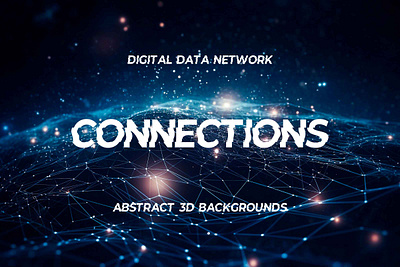 Data Network Connections 3D Backgrounds 3d abstract background blockchain blur blurred connected connected lines and dots connection futuristic graphic design illustration polygon system tech tech futuristic technology technology and futuristic wallpaper world