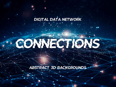 Data Network Connections 3D Backgrounds 3d abstract background blockchain blur blurred connected connected lines and dots connection futuristic graphic design illustration polygon system tech tech futuristic technology technology and futuristic wallpaper world