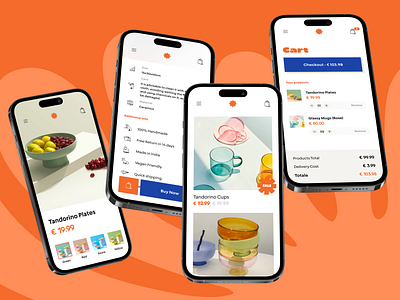 Tandori Home E-Commerce 2023 app design ecommerce minimal selling shopify trend ui ux visual